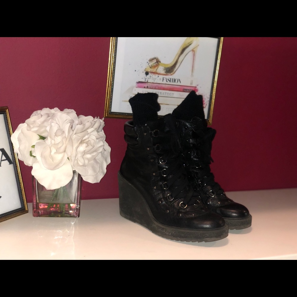Zara platform Boots